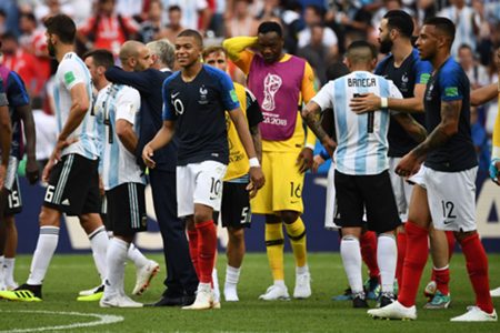 ملخص أهداف مباراة فرنسا والأرجنتين فى كأس العالم 2018